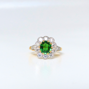 Bague tsavorite