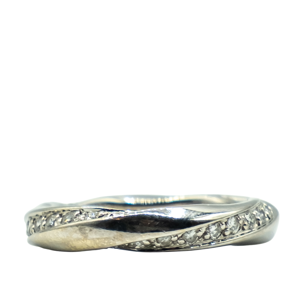 ALLIANCE OR GRIS ET DIAMANTS