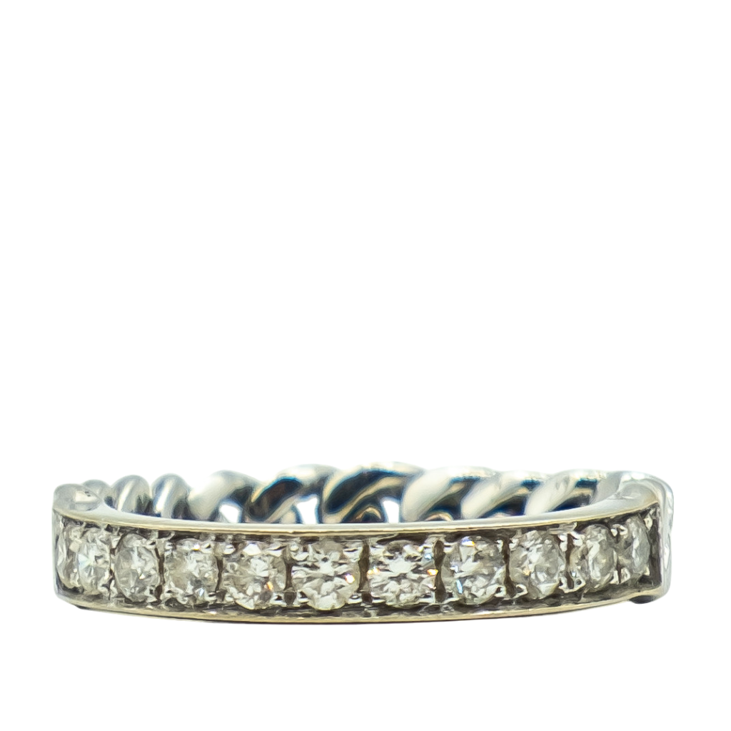 ALLIANCE DEMI-TOUR DIAMANTS ET MAILLE