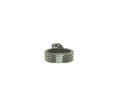BAGUE JONC EN OR BLANC ET DIAMANTS – Image 3