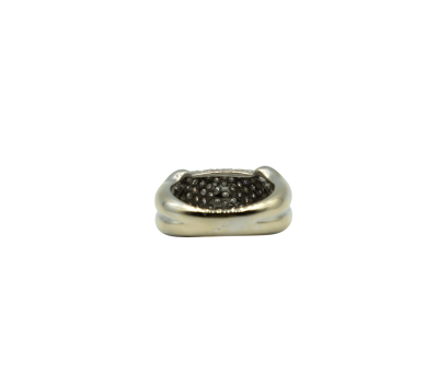 BAGUE PAVAGE EN OR GRIS ET DIAMANTS – Image 3