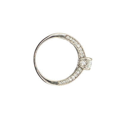 BAGUE EN OR BLANC ET DIAMANTS – Image 4