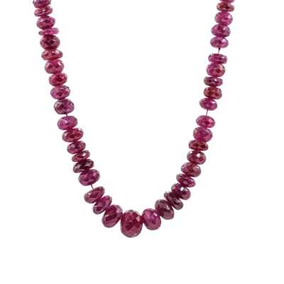 COLLIER RUBIS FACETTES – Image 3