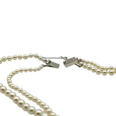 COLLIER MUTLI-RANG PERLES D'EAU DOUCE – Image 4