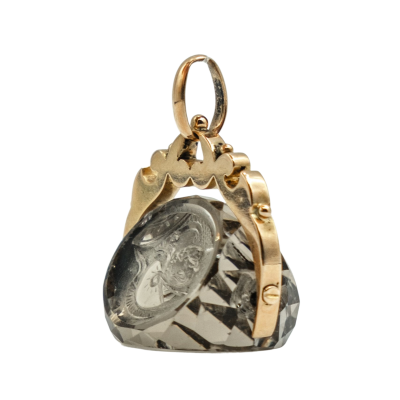PENDENTIF EN QUARTZ FUMÉ – Image 2
