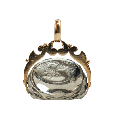 PENDENTIF EN QUARTZ FUMÉ – Image 3