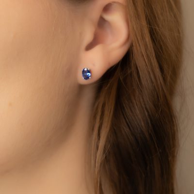 BOUCLES D'OREILLES TANZANITE – Image 5
