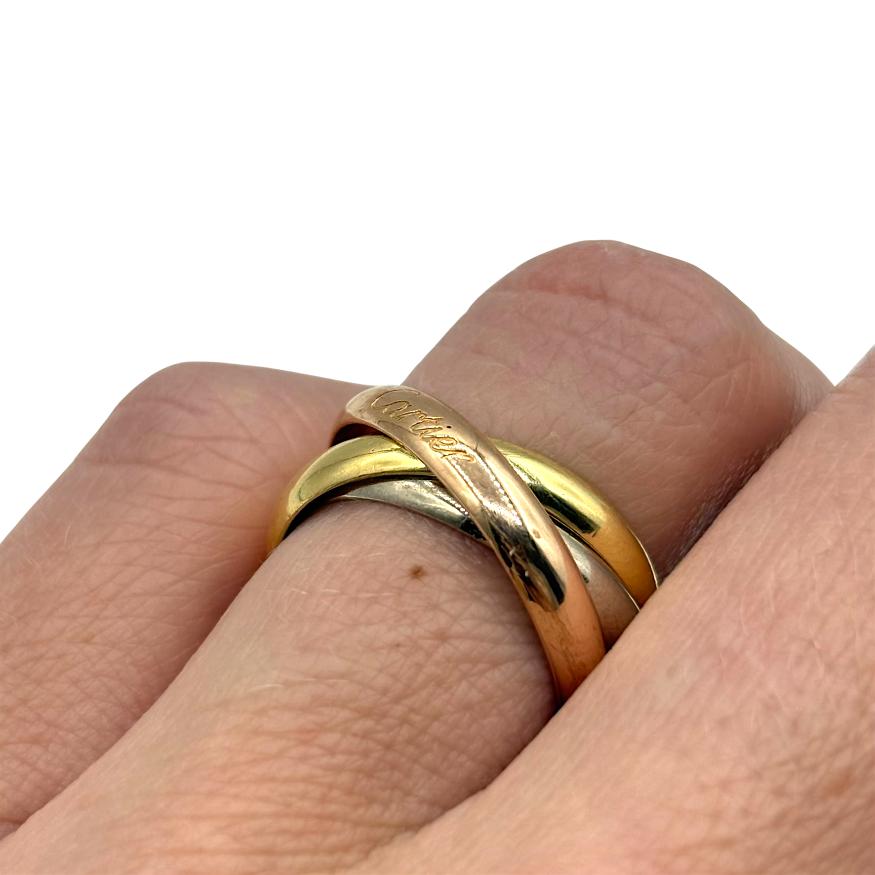 BAGUE CARTIER "TRINITY" ANNEAUX 3 ORS – Image 5