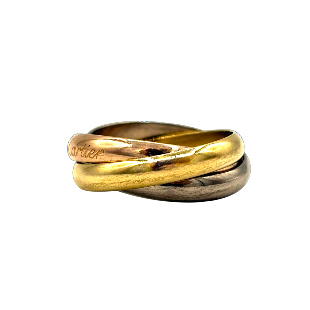 BAGUE CARTIER "TRINITY" ANNEAUX 3 ORS