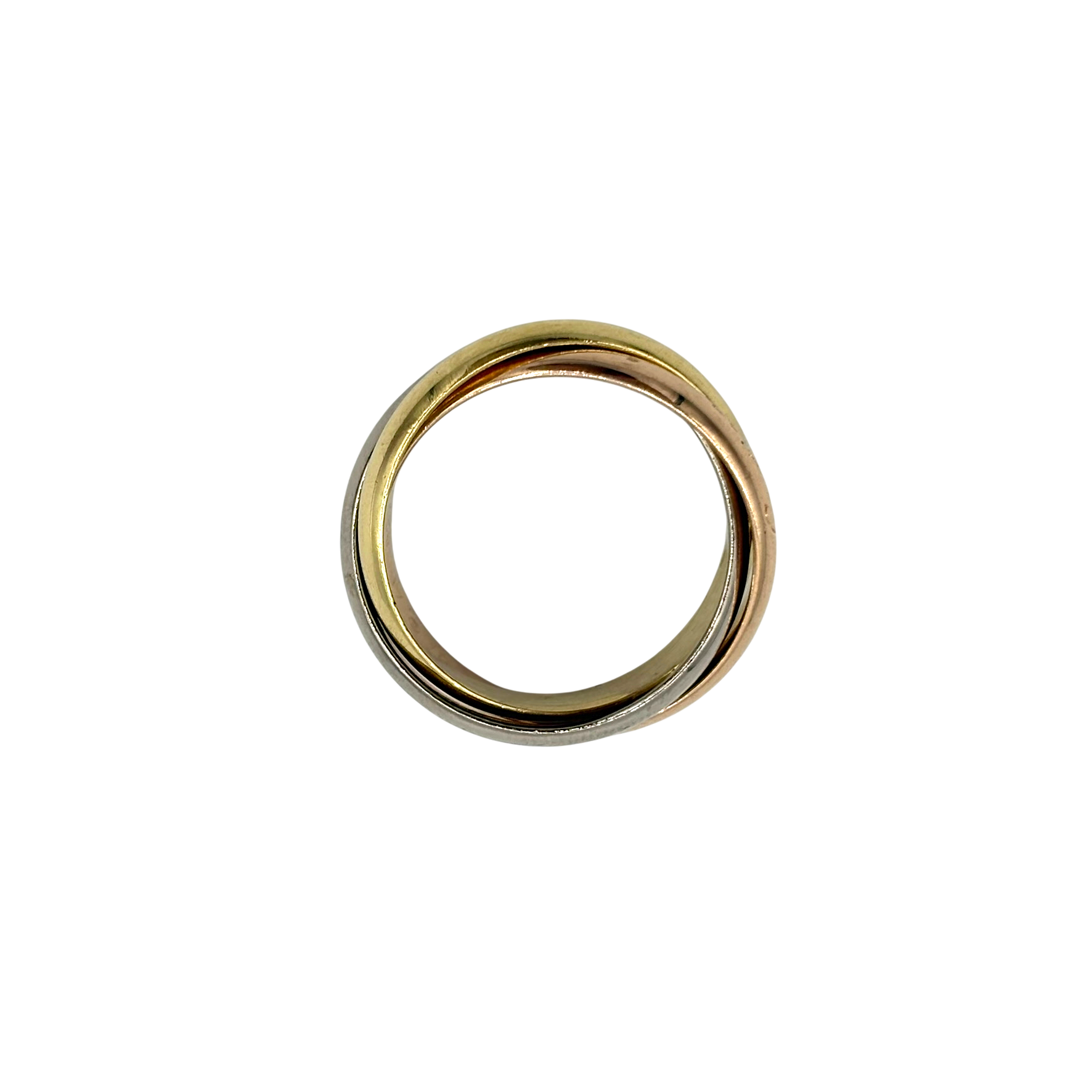 BAGUE CARTIER "TRINITY" ANNEAUX 3 ORS – Image 2
