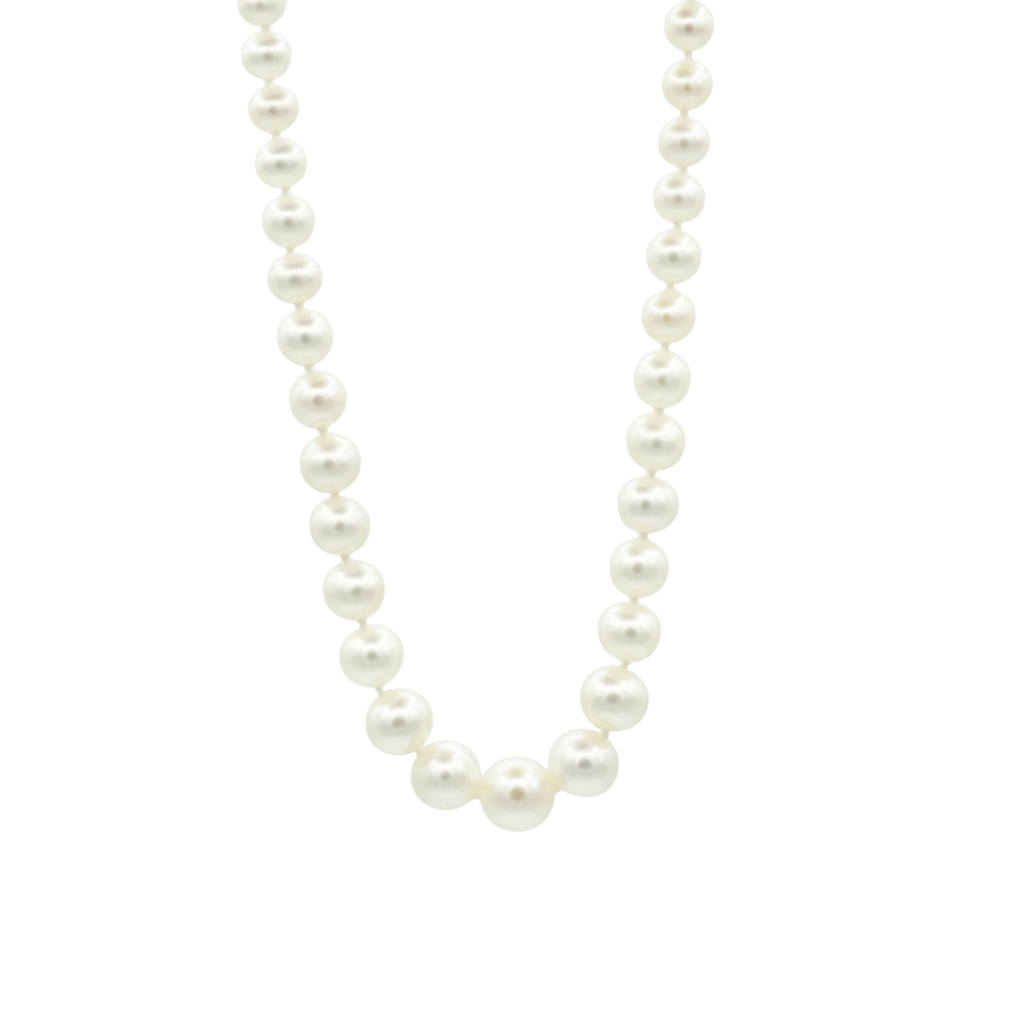 COLLIER CHUTE PERLES D'EAU DOUCE