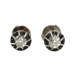 BOUCLES D'OREILLES PUCES DIAMANTS